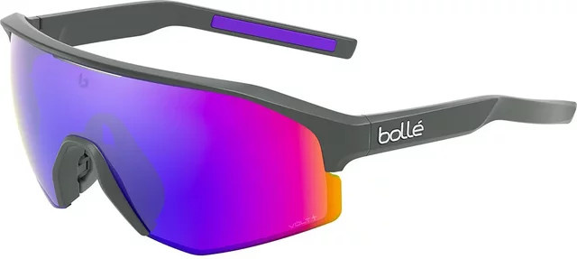 Bollé Lightshifter Sonnenbrille, Unisex, Vollrand, Black, Grey, Plastic - Bild 1