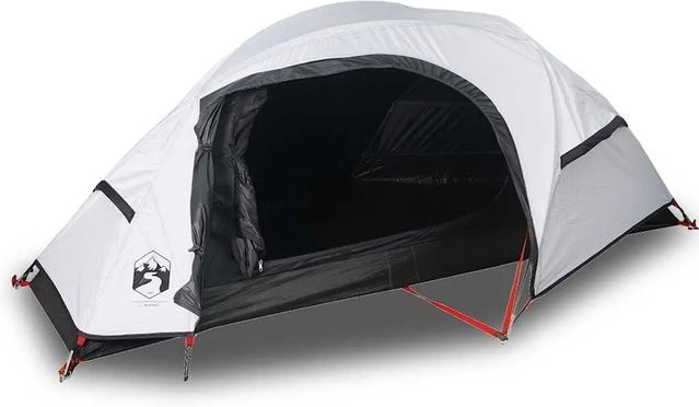 Furnicato Campingzelt Kuppel Weiß verdunkelnd H x B x T: 88 x 230 x 140 cm - Bild 1