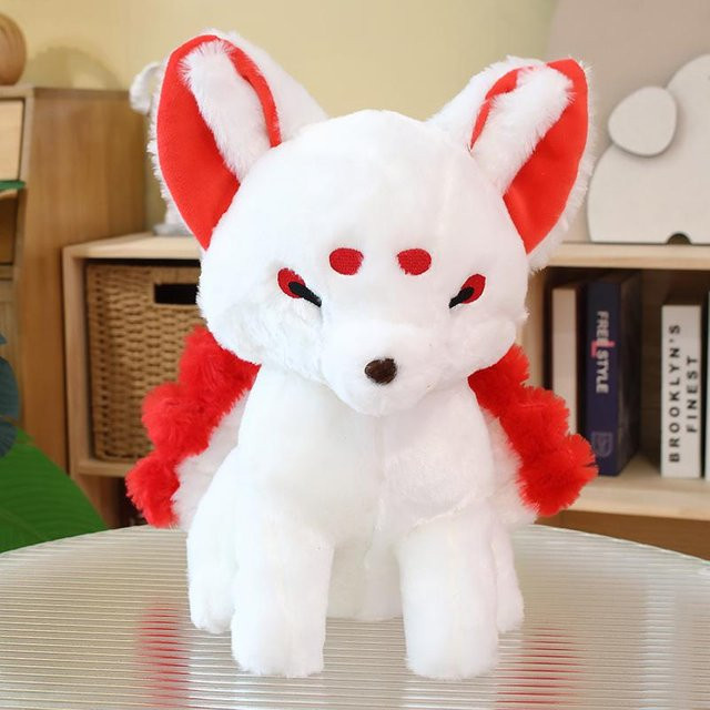 Yiran Health & Beauty Plüschtier Fuchs mit neun Schwänzen, Kissen - Bild 1