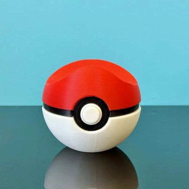 MARKET-3 Anime Pokemon Poke Ball Controller Halterung in Rot für PS5, XBOX und Switch Pro Controller - Bild 1