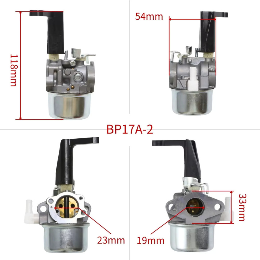 BP17A Ersatzvergaser für Briggs & Stratton Motoren inklusive Dichtungssatz - Bild 2