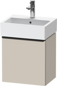 Duravit Waschtischunterschrank D-Neo Wandhängend mit 1 Tür in Weiß und Beige, B/T/H: 43,4 x 32,2 x 44 cm - Bild 1