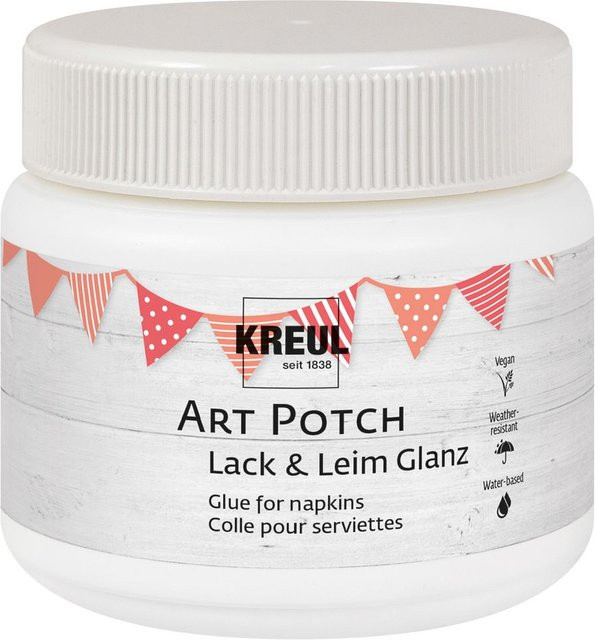 Kreul Art Potch Lack und Leim Glänzend Transparent 150 ml - Bild 1