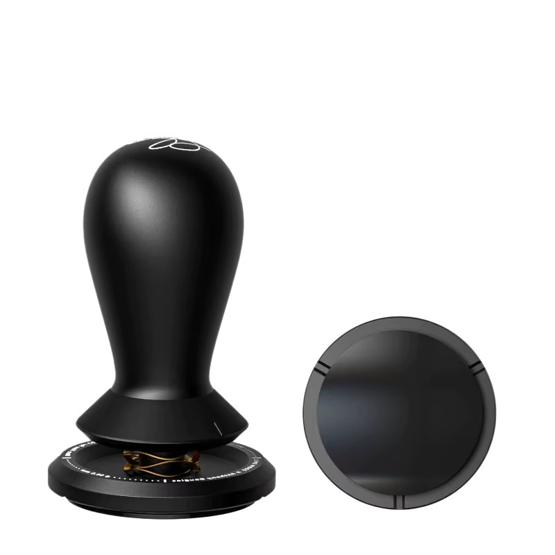 Timemore X Anthony Douglas Selbstnivellierender Kaffeestampfer für Espresso-Maschinen in Schwarz aus Metall - Bild 5