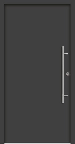 Splendoor Sicherheitshaustür PATRAS Prime RC2 aus Aluminium in Anthrazit-Grau, B/T/H: 110 x 7 x 210 cm - Bild 1