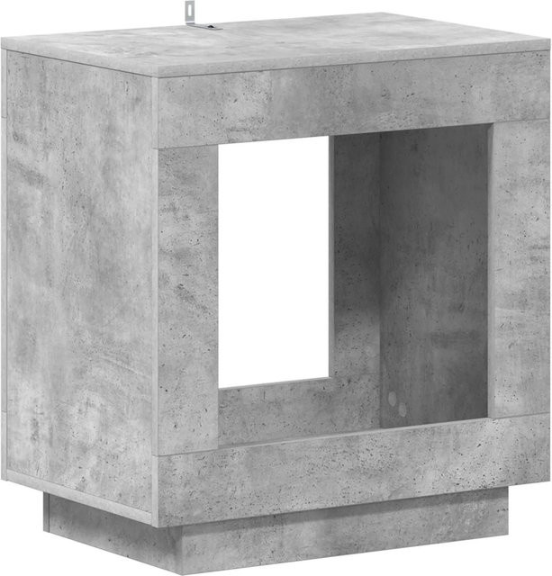 vidaXL Beistelltisch in Betongrau aus Holzwerkstoff, B/T/H: 60 x 40 x 65 cm - Bild 1