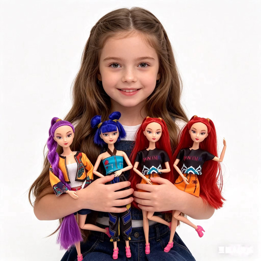 Bandai Prinzessinnen-Puppe Rumi Mira Zoey, Actionfigur, 30cm, Kunststoff - Bild 4