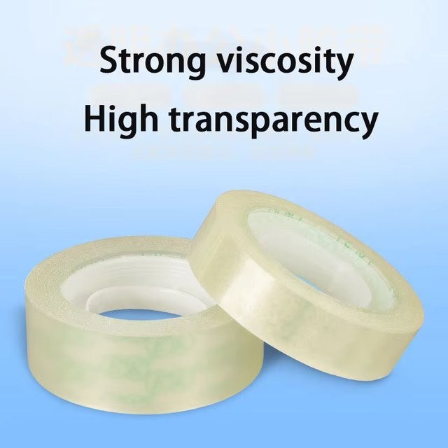 Transparente Klebeband-Nachfüllungen für Dispenser, 12 mm x 50 m und 18 mm x 50 m, unsichtbare Klebeband-Rollen für Büro und Schule - Bild 1