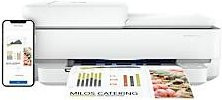 HP ENVY 6420e Tintenstrahl-Multifunktionsgerät in Weiß mit 4-in-1-Funktion (Drucken, Scannen, Kopieren, Faxen), WLAN und USB, inklusive CMYK-Tintenpatronen - Bild 1