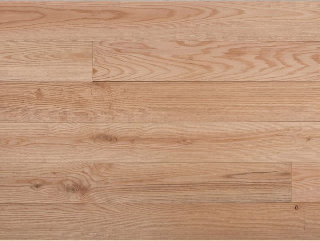 Timefloor Massivholzdiele Roteiche in Braun, Naturbelassen, Rustikal - Bild 1