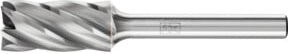 PFERD Hochleistungsfrässtift ALU Zylinder ZYAS Stirn in Silber, Durchmesser: 12 mm, Länge: 25 mm, Schaft-Durchmesser: 6 mm - Bild 1