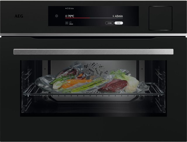 AEG Kompakt-Dampfbackofen TP9SK821T in Schwarz - Bild 1