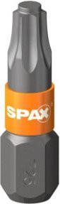 Spax Bit T25+ Schraubendreher-Bit aus Edelstahl in Grau, 1/4 Zoll x 25 mm - Bild 1