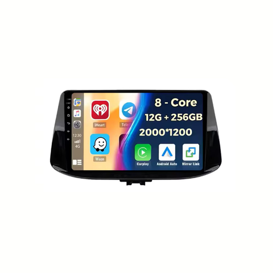 TIEYEZ Android 16 Autoradio für Hyundai I30 2017-2021 mit kabellosem Android Auto, CarPlay, GPS, Bluetooth, WIFI und 5G in Schwarz - Bild 6