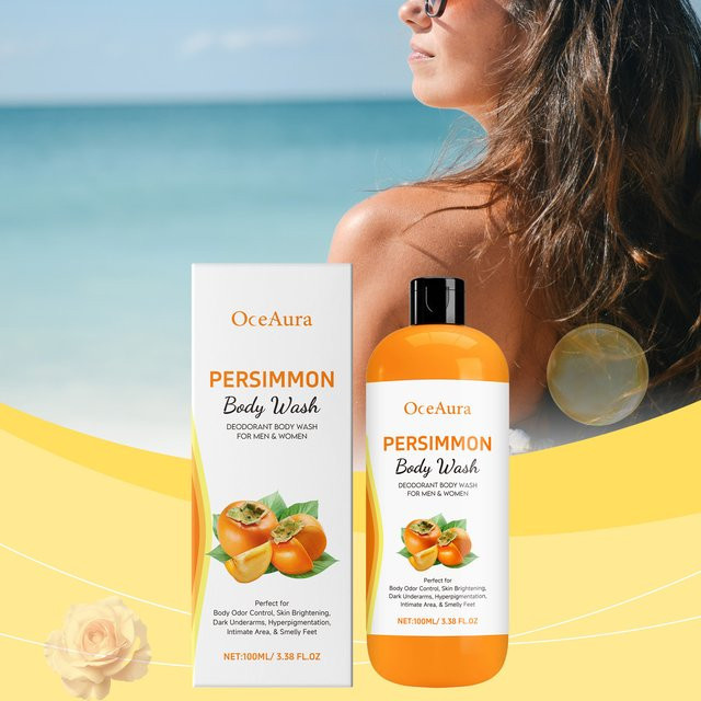 OceAura Persimmon Body Wash Duschgel, 100 ml - Bild 1