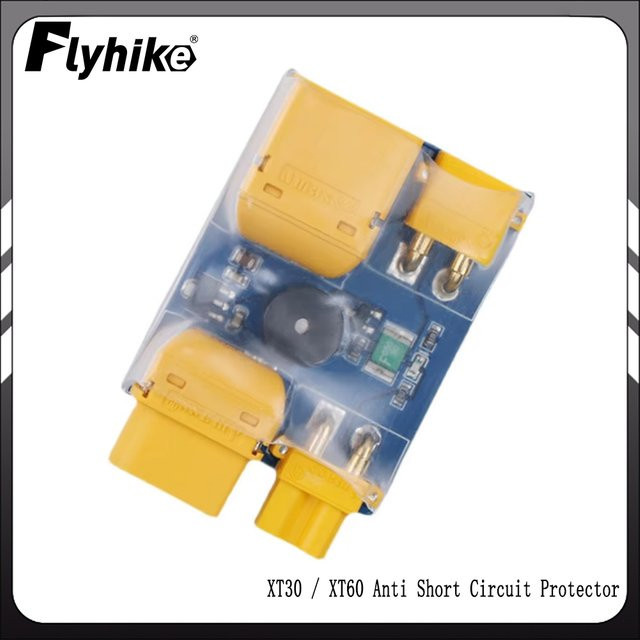 iFlight XT30 und XT60 Stecker mit Anti-Kurzschluss-Schutz in Gelb für FPV Racing Drohnen und Flugzeugmodelle - Bild 1
