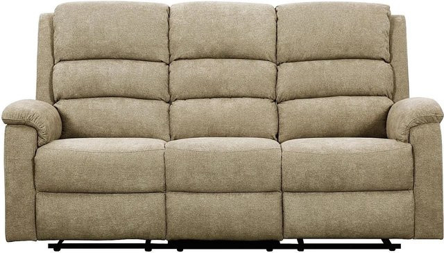 Vente-unique Relaxsofa Nevers in Taupe mit Stoffbezug, Breite: 187 cm - Bild 1