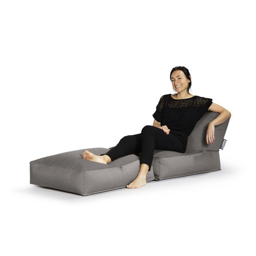 Sitting Point Sitzsack Twist OUTSIDE, grau, B/H/T: 70 x 60 x 180 cm - Bild 2
