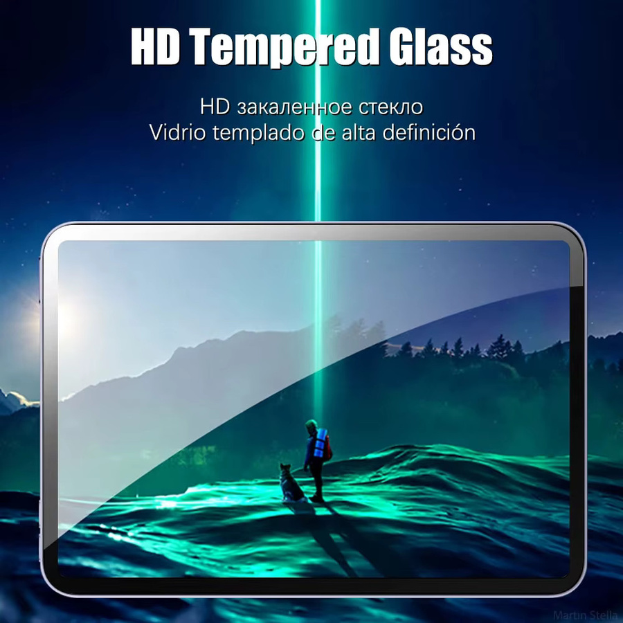 2 Stück Displayschutzfolie aus gehärtetem Glas für Lenovo Tab P12 Pro 12,7 Zoll 2023, transparent - Bild 3