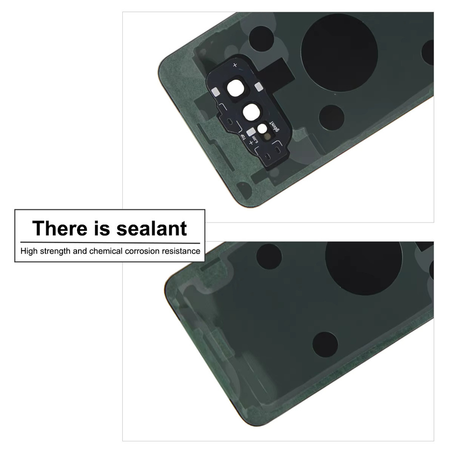 Samsung Galaxy S10E G970 Ersatz-Rückgehäuse Rückabdeckung in Silber inklusive Klebstoff - Bild 3