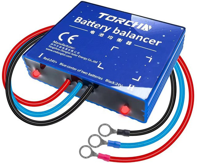 HXCONTROLLER Batterie Balancer für Home Solar Panel Systeme, 0-5A, IP665, kompatibel mit 24V 48V 60V 72V zur Verlängerung der Batterielebensdauer - Bild 1