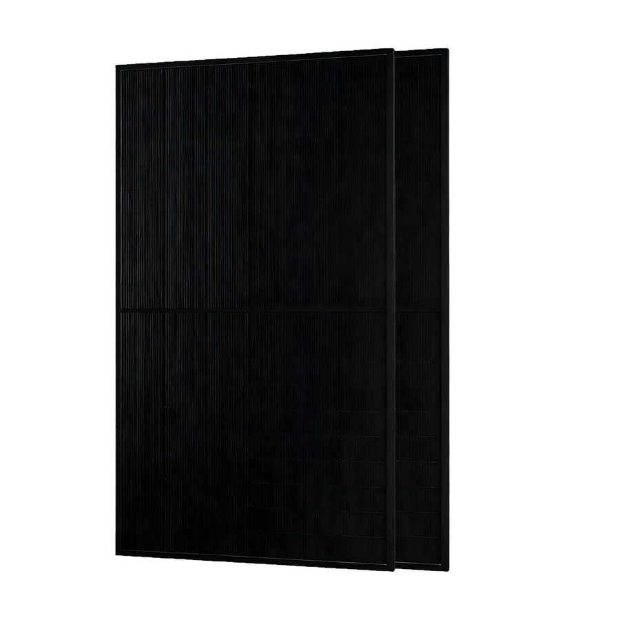 JA Solar 500W Bifazial Glas-Glas Solarpanel Monokristallin Full Black JAM60D41 LB 2er Set - Bild 2