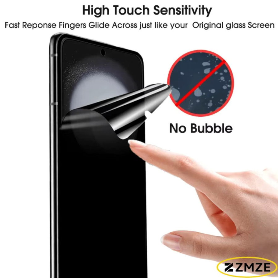 3er-Pack Anti-Spy Hydrogel-Schutzfolie für Xiaomi 17 Ultra 17 Pro Max 15S 15T 14T 13T Pro 15 14 13 transparent glänzend - Bild 4