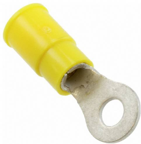 Molex Ringkabelschuh mit 4mm Loch-Ø in Gelb - Bild 1