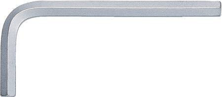 KS Tools Innensechskant-Winkelstiftschlüssel kurz in Silber aus Stahl 7mm - Bild 1