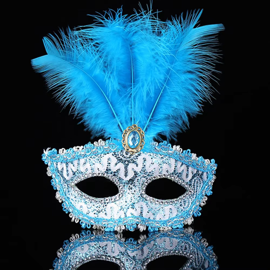 Itacazzo Augenmaske, Feder, Damen - Bild 2