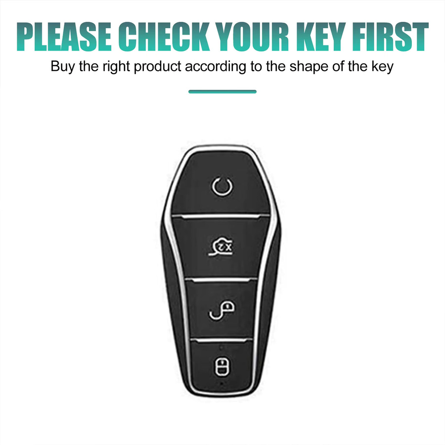 TPU Autoschlüssel-Hülle für BYD Atto 3 Seal U DM I Song Plus Dolphin EV Han Tang DM Qin Plus Dmi Schlüsselabdeckung Auto-Zubehör - Bild 2