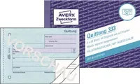 Avery Zweckform Quittung 333 in Weiß, A6 - Bild 1