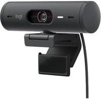 Logitech Brio 500 Full HD Webcam in Grau mit USB-C und Stereo-Mikrofon - Bild 1