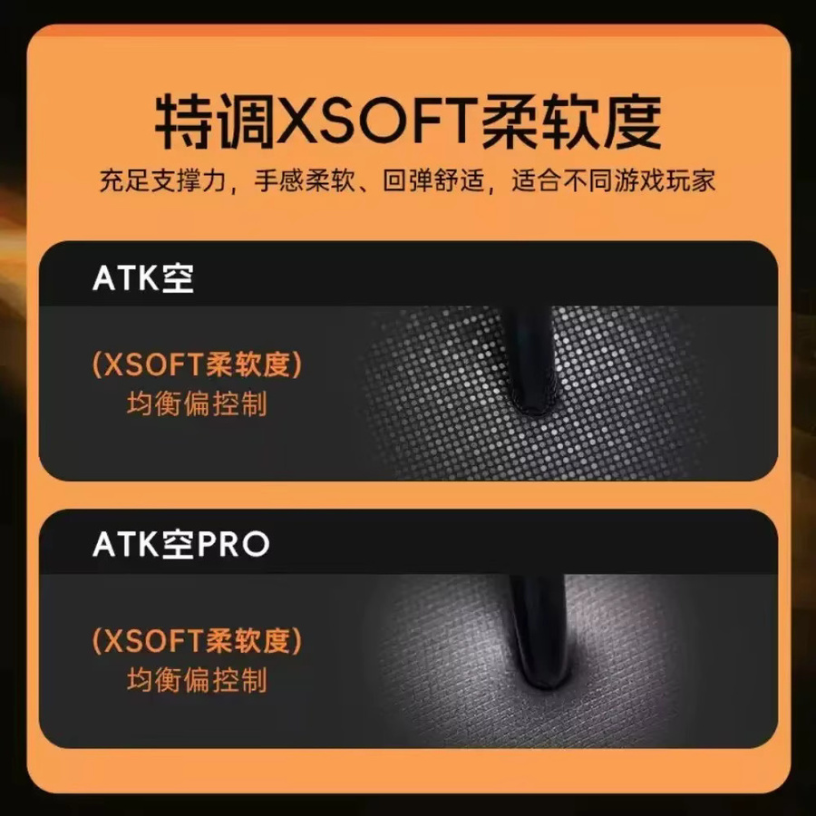 ATK X83 Esports Gamer Mauspad mit glatter Oberfläche und Anti-Slip PORON-Verdickung - Bild 3