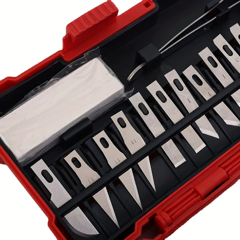 Exacto 29-teiliges Präzisions-Messerset aus Metall für Modellbau, Kunst und Handwerk - Bild 2