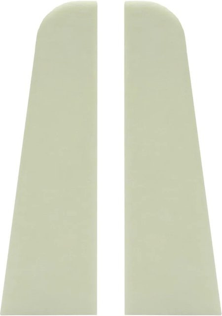 Döllken Profiles Endkappen für Sockelleiste Modern 60 Clip, Weiß, 2 Stück - Bild 1