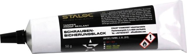 Staloc Schraubensicherungslack Gelb Pastös 50 ml - Bild 1