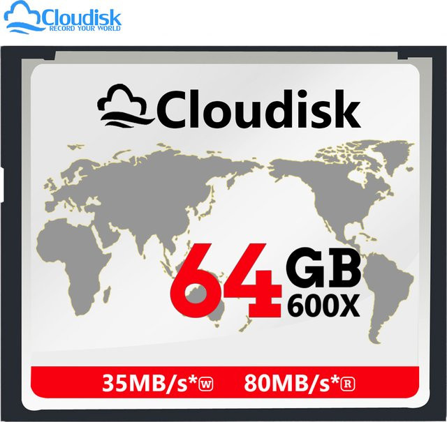 Cloudisk CompactFlash CF-Speicherkarte UDMA Speed Up Extreme für SLR-Kameras - Bild 1