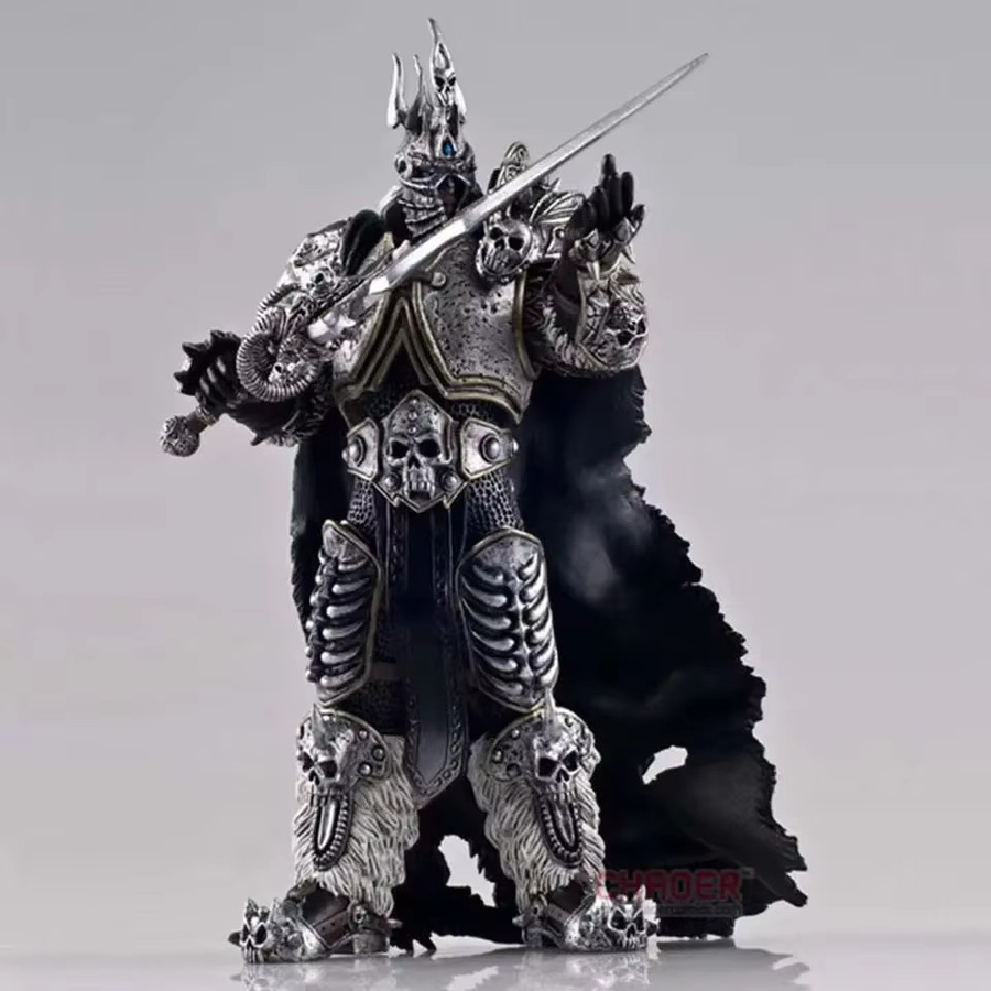 Calede World of Warcraft Arthas Menethil Lich King Actionfigur, 7-Zoll-PVC - Bild 4
