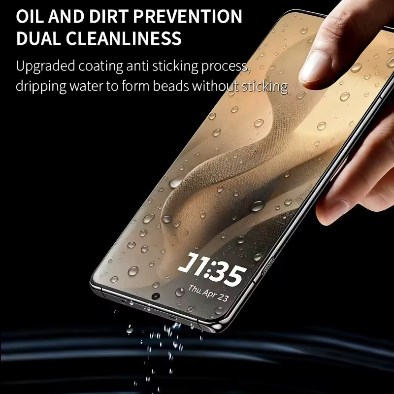 4er-Pack Hydrogel Displayschutzfolie für Motorola Moto G04 G15 G30 G31 G35 G42 G45 G54 G55 G60 G84 G85 E20 E40 HD Film Transparent - Bild 2