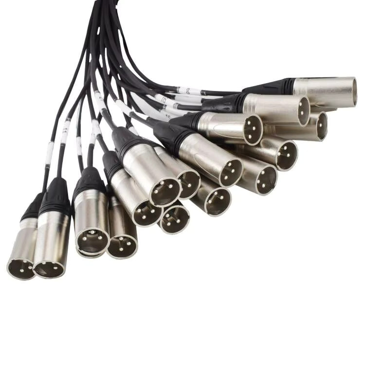 Proreck 32-Kanal Rack-Mount Splitter-Kabel Set mit XLR und TRS in Schwarz - Bild 3