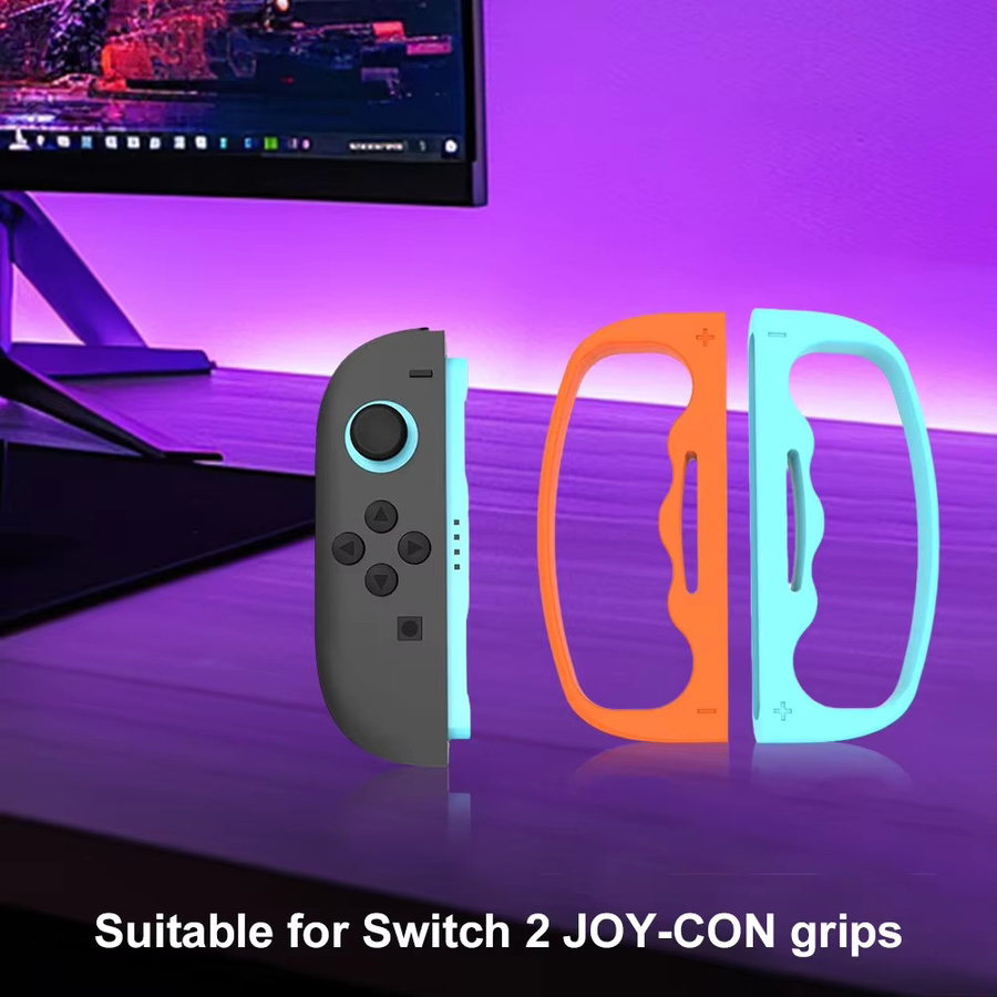 ALLOYSEED 2er Set Fitness-Boxgriffe für NS2 Gaming-Zubehör in Orange und Blau - Bild 3