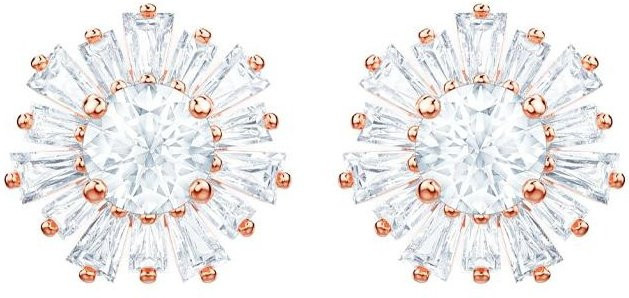 Swarovski Ohrringe, Roségold plattiert, Kristall, Damen - Bild 1