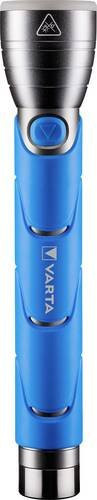 Varta Outdoor Sports LED Leuchte in Blau und Silber mit Aluminium und Kunststoff, IPX4 wassergeschützt - Bild 1