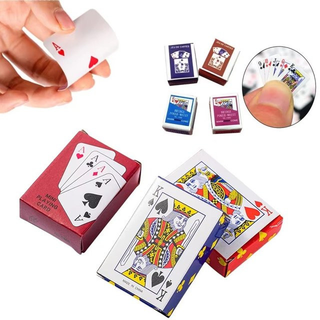 Meade Mini Poker, Partyspiel, Pappe / Karton, Bunt / Mehrfarbig - Bild 1