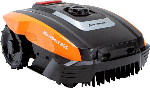 Yard Force MowBest 805 Mähroboter mit Hinterradantrieb und Akku für bis zu 250 m² - Bild 1