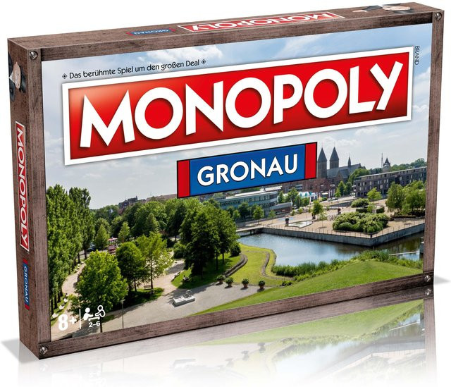 Winning Moves Monopoly Gronau, Brettspiel, ab 8 Jahren - Bild 1