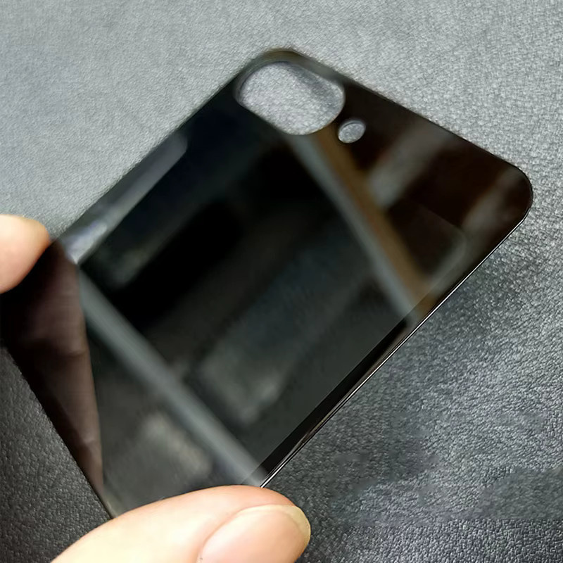 Samsung Displayschutzfolie mit Anti-Spionage-Sichtschutz und gehärtetem Glas für Samsung Galaxy Z Flip 7, 6 und 5 5G, vollständige Rückseite und Displayabdeckung - Bild 3