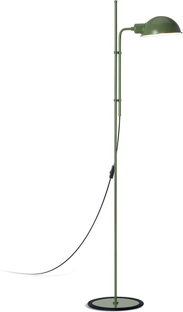 Marset Funiculi Stehleuchte in Grün aus Aluminium mit höhenverstellbarem Design und E27-Fassung, Höhe: 135 cm - Bild 1