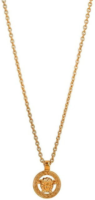 Versace Halskette, Messing, Gold, Damen - Bild 1
